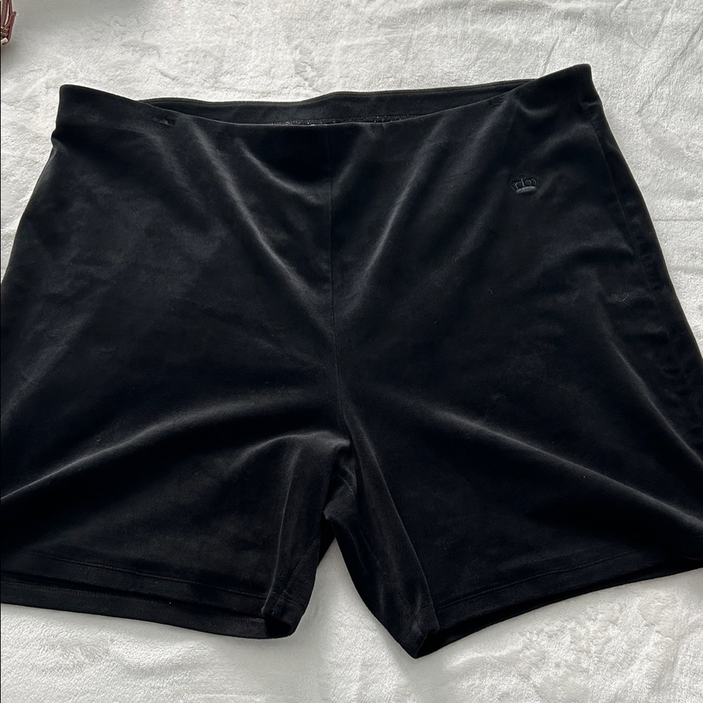Juicy Couture Black Bike Shorts
